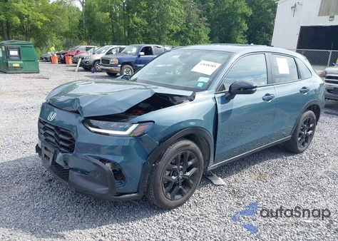 2024 Honda Hr-V Awd Sport/Awd Sport W/O Bsi from USA, damaged, VIN 3CZRZ2H54RM718177